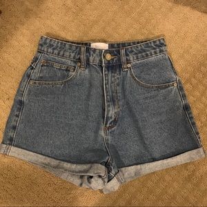 abrand jeans shorts